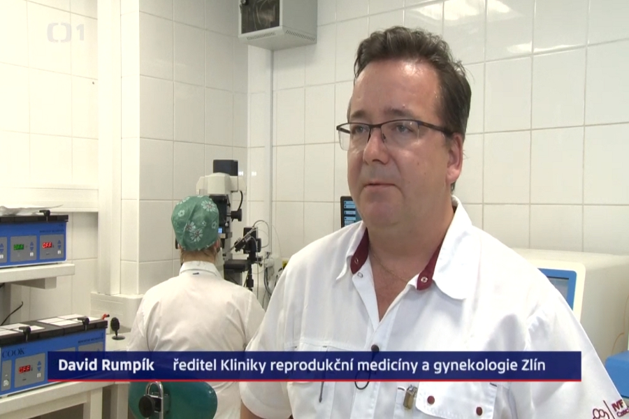 MUDr. David Rumpík, Ph.D. na ČT 1 MUDr. David Rumpík, Ph.D. na ČT 1
