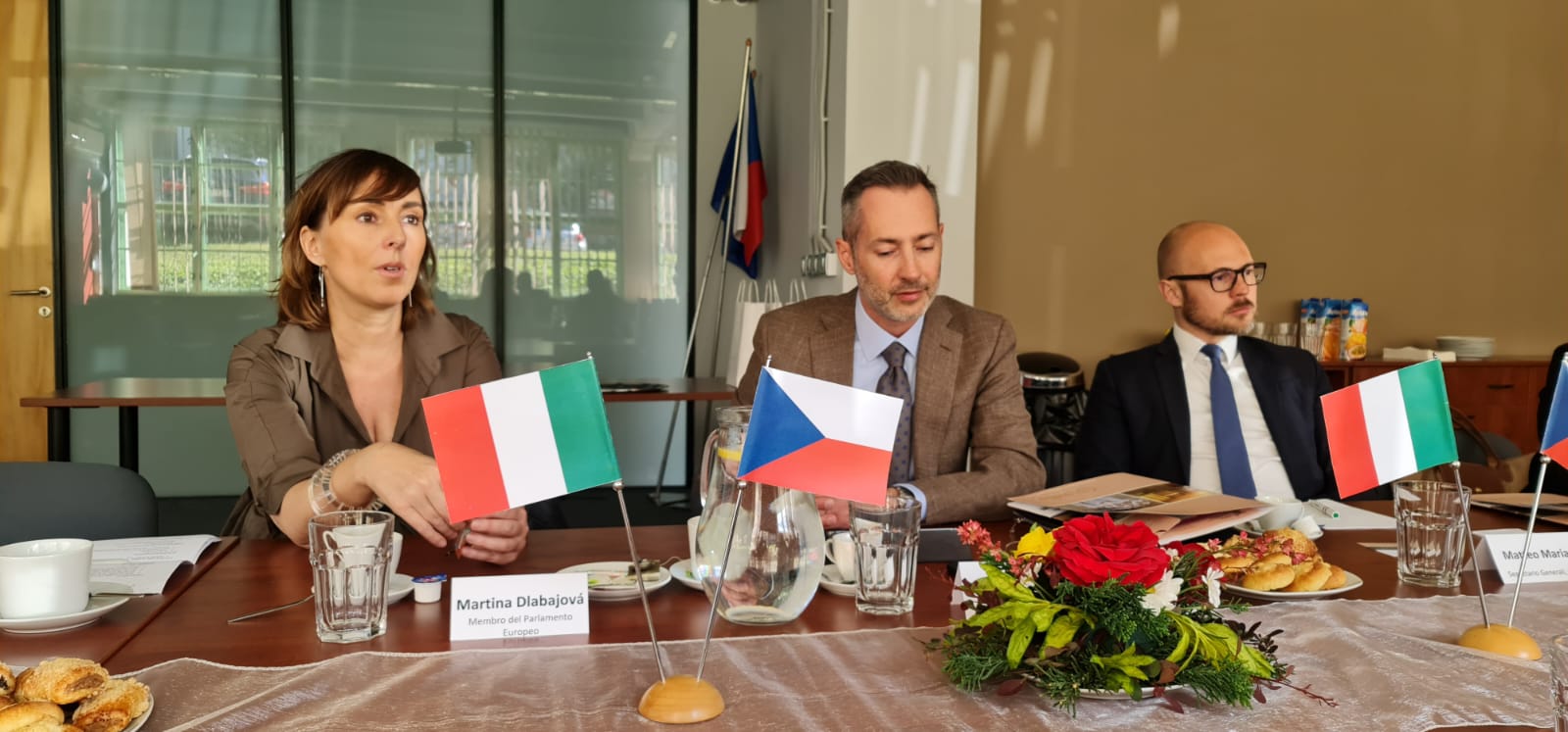 Setkání s představiteli Česko-italské obchodní komory   