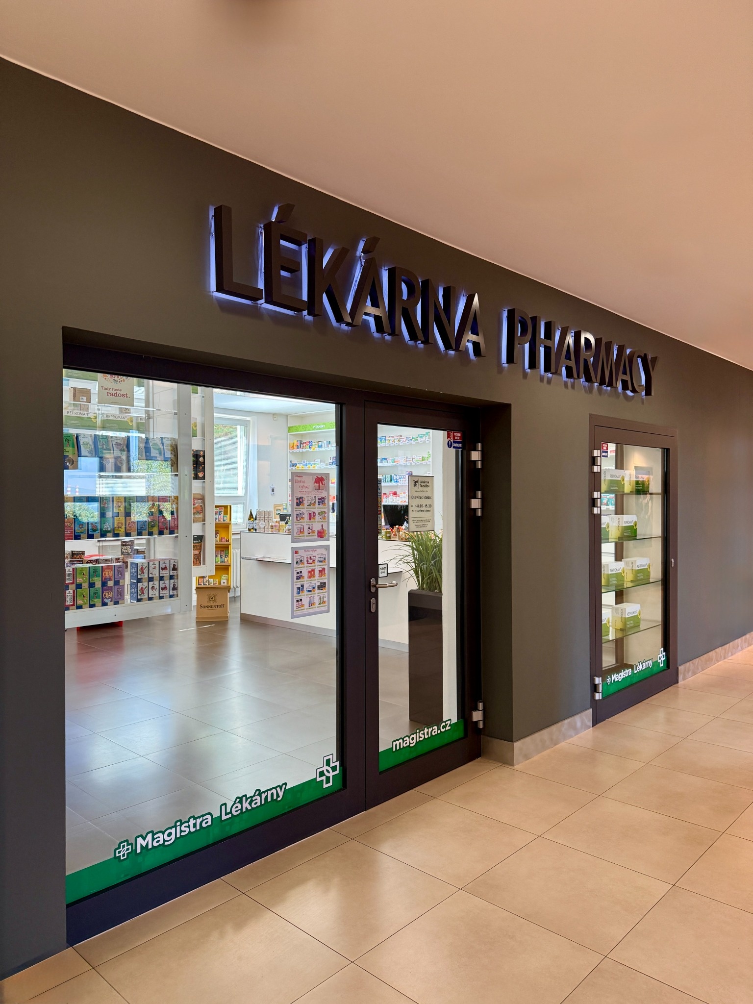 Magistra Lékárna Tomášov nově přímo v budově kliniky