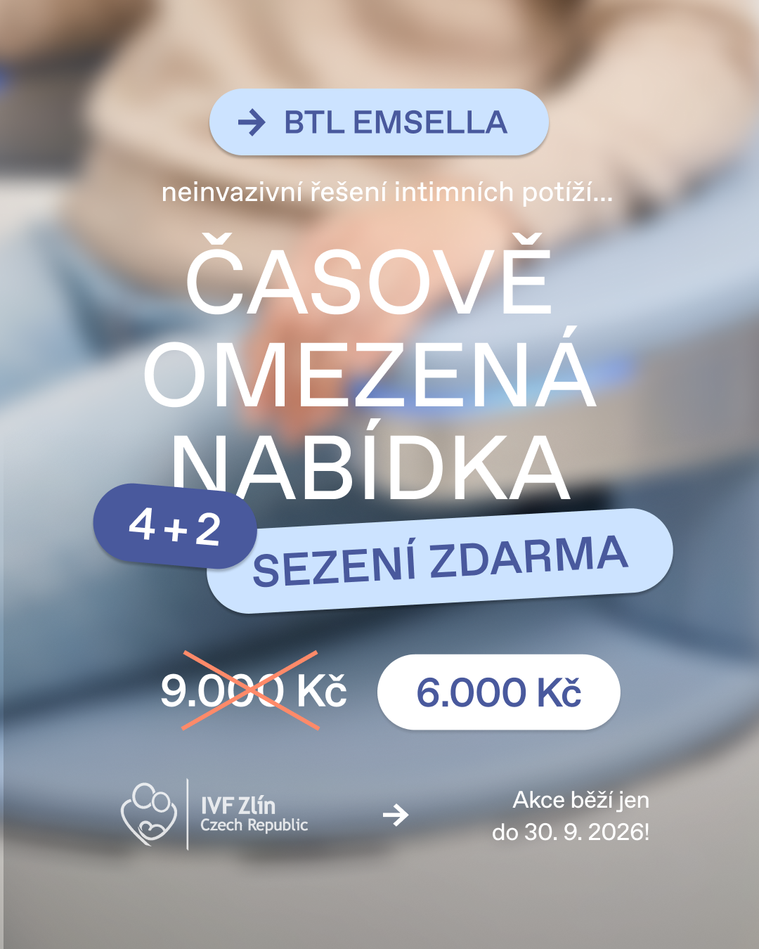 Trápí vás únik moči? Do konce září můžete využít zvýhodněnou kúru Emsella